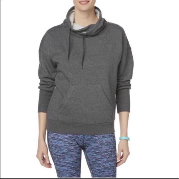 reebok cowl neck sweatshirt